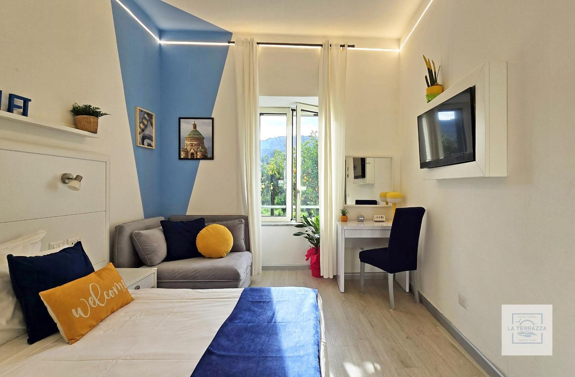 La Terrazza Family Holidays - Sorrento Coast Sant'Agnello Bagian luar foto