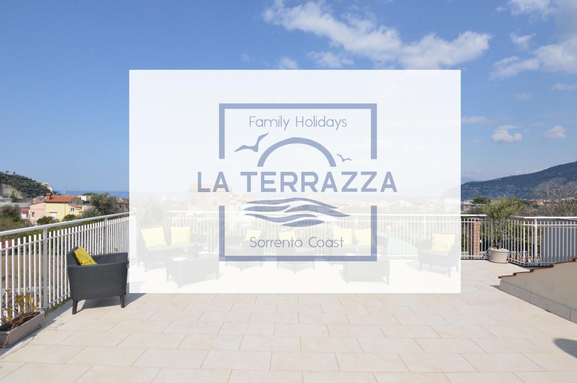 La Terrazza Family Holidays - Sorrento Coast Sant'Agnello Bagian luar foto